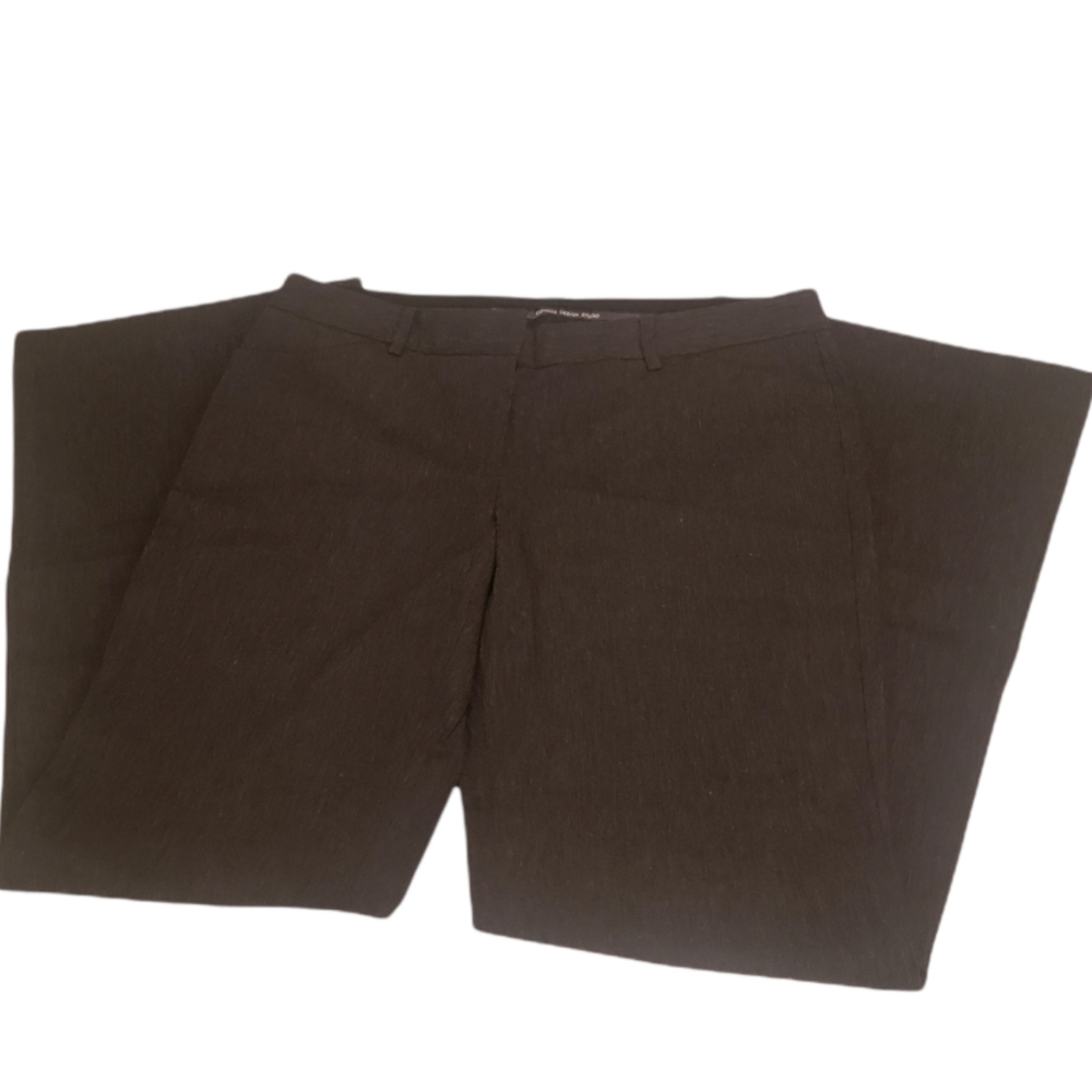 Express Editor Charcoal Color Slacks - Picture 2 of 6